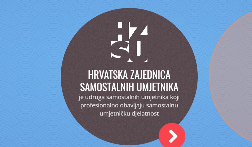 OBAVIJEST ČLANOVIMA HULU-A: PRIJEM U HRVATSKU ZAJEDNICU SAMOSTALNIH UMJETNIKA