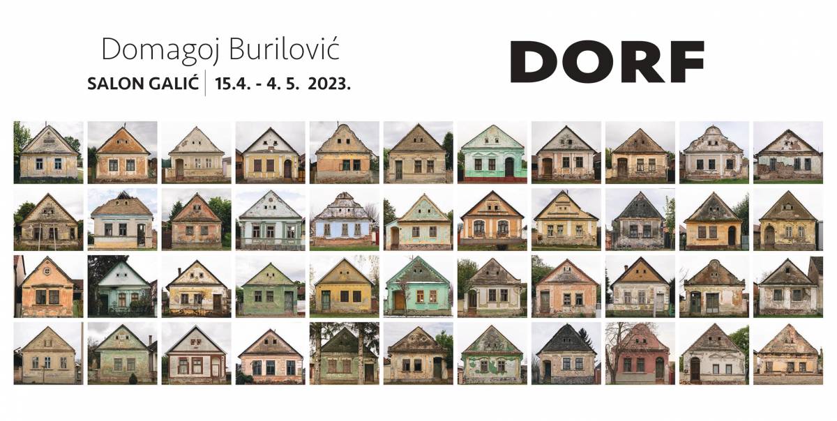 pozivnica – Domagoj Burilović ”Dorf” u Salonu Galić, subota 15.4. u 12:00 sati