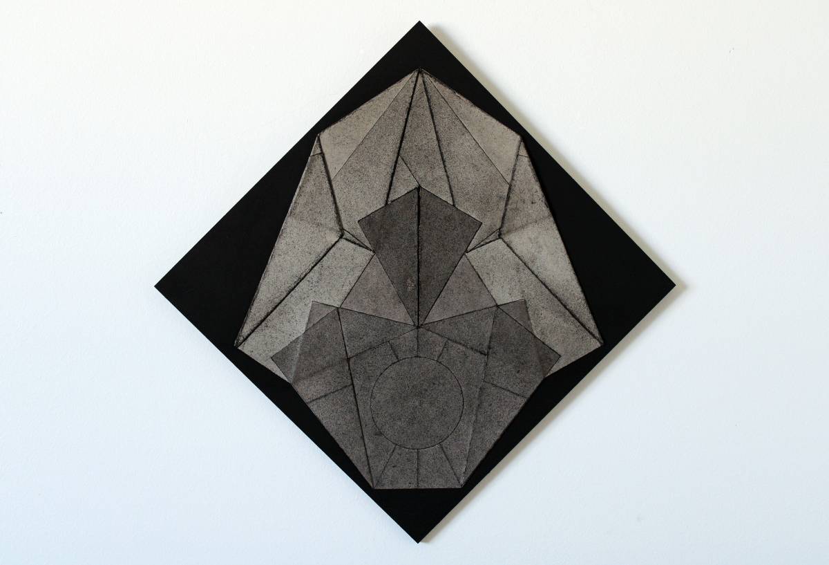 230424, 2024, paper on mdf, Irena Frantal